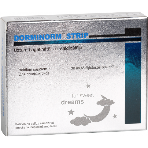 Dorminorm strip 1mg, 30 tablets