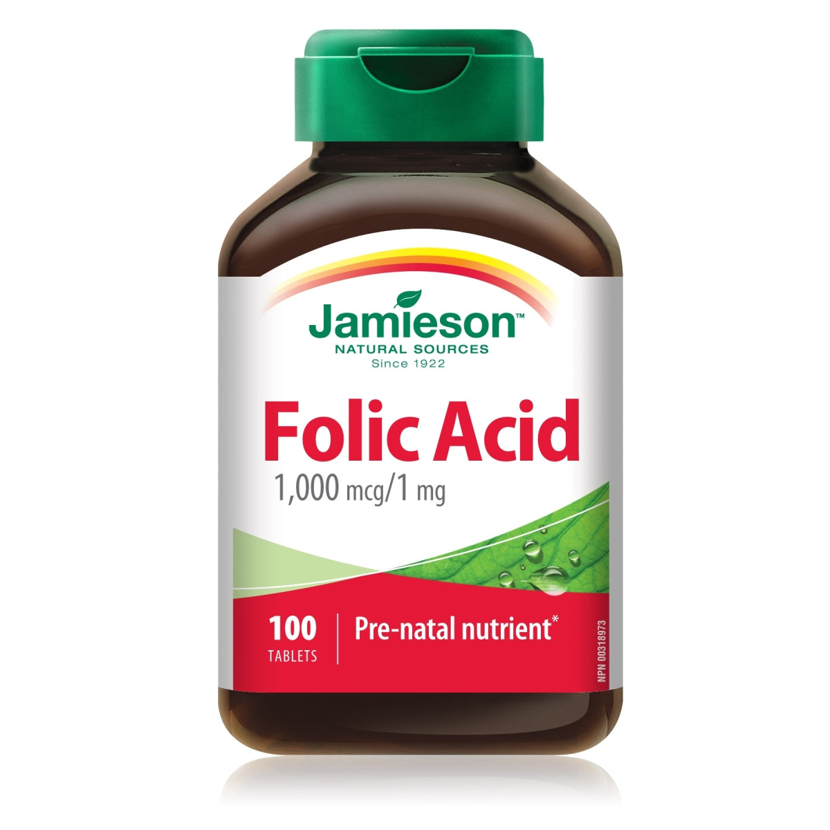 Jamieson Folic Acid, 100 tablets