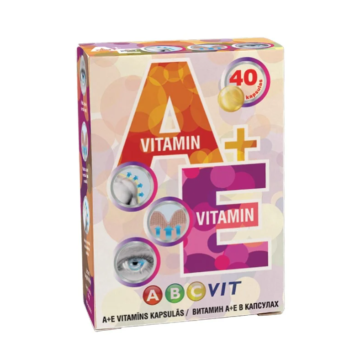 E VITAMIN ABCvit, 40 capsules