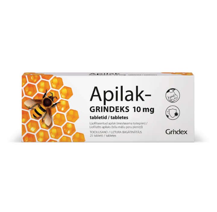 Apilak Grindeks, 25 tablets