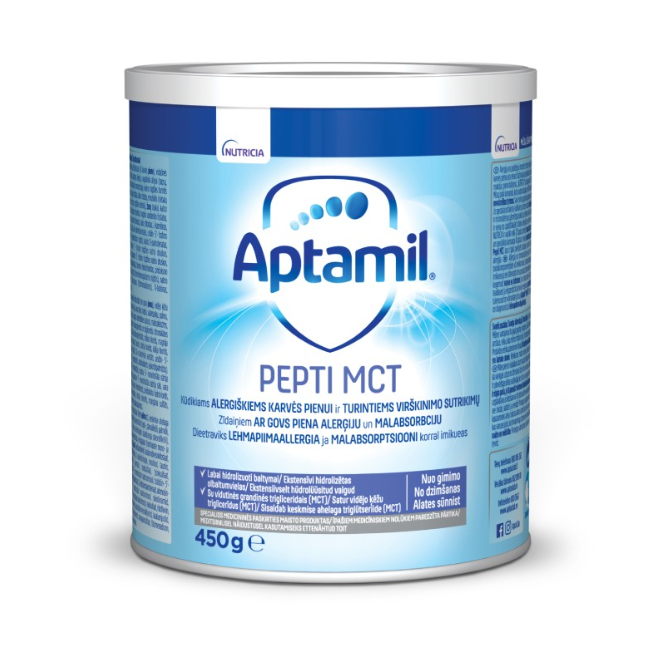 Aptamil PEPTI MCT Special Milk Mixture from Birth, 450 g