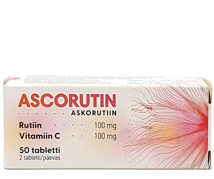 Askorutin with Rutin, 50 tablets