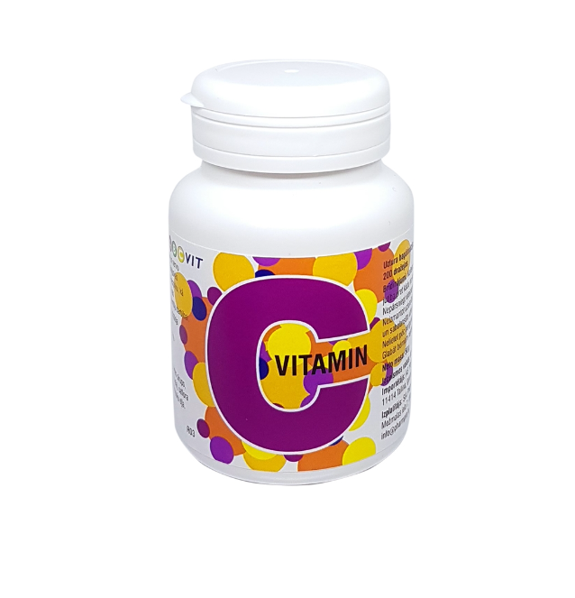 C Vitamin Ascorbic Acid 50 mg ABCvit, 200 dragees