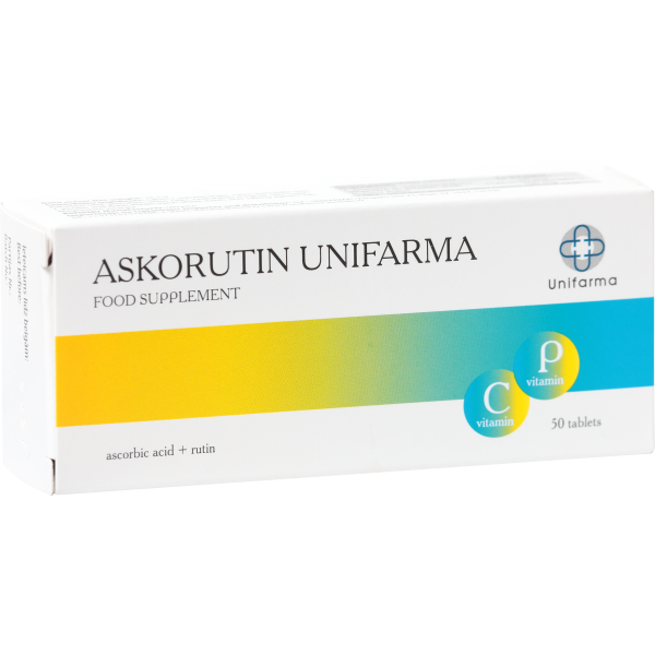 Askorutin Unifarma, 50 tablets
