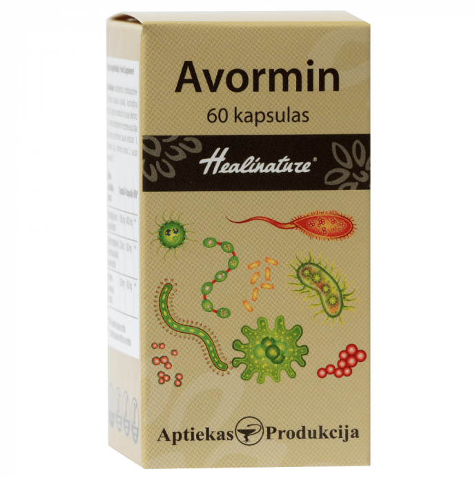 Healinature Avormin, 60 capsules