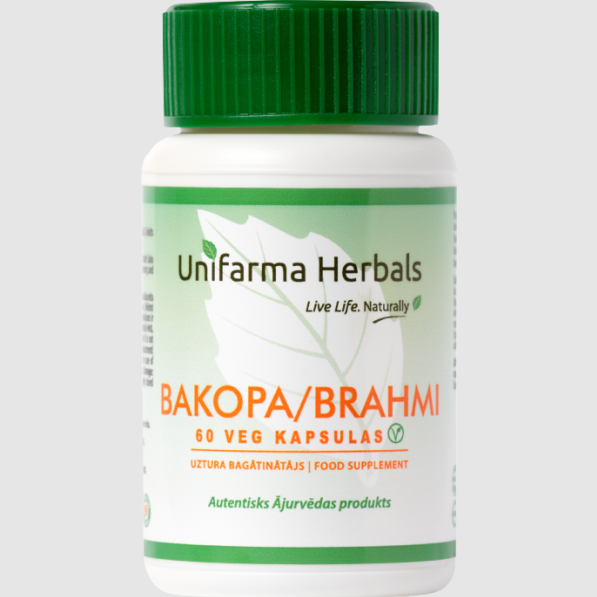 BAKOPA/BRAHMI, 60 veg capsules
