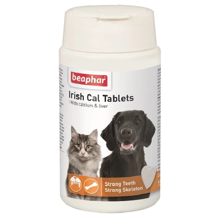 Beaphar Irish Cal Pet Bone Health Supplement, 150 tablets