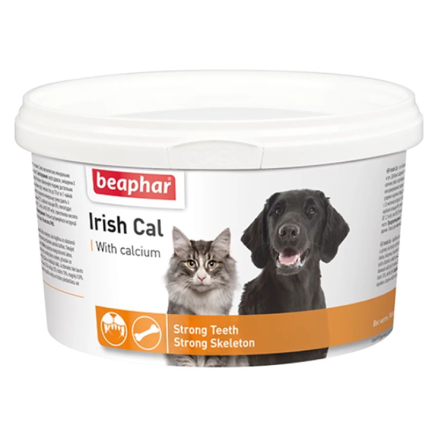 Beaphar Irish Cal Pet Dental and Bone Health Supplement, 250 g