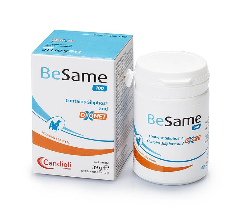 Besame 100 - Supplementary Feed for Animals for Restoration of Liver Functions, 30 tablets