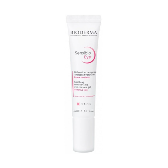 Bioderma Sensibio Eye Gel for Sensitive Skin Around Eyes, 15 ml