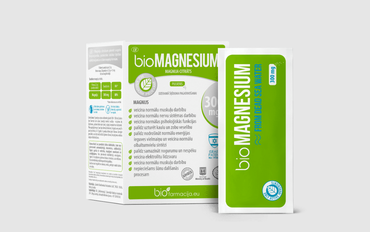 Bio Magnesium 300mg Supplement, 28 sachets