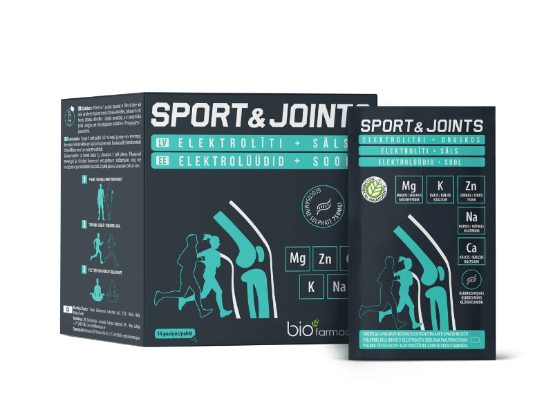 Bio Sport & Joints, Electrolytes + Salt, 14 sachets