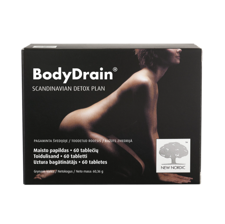 New Nordic BodyDrain, 60 tablets