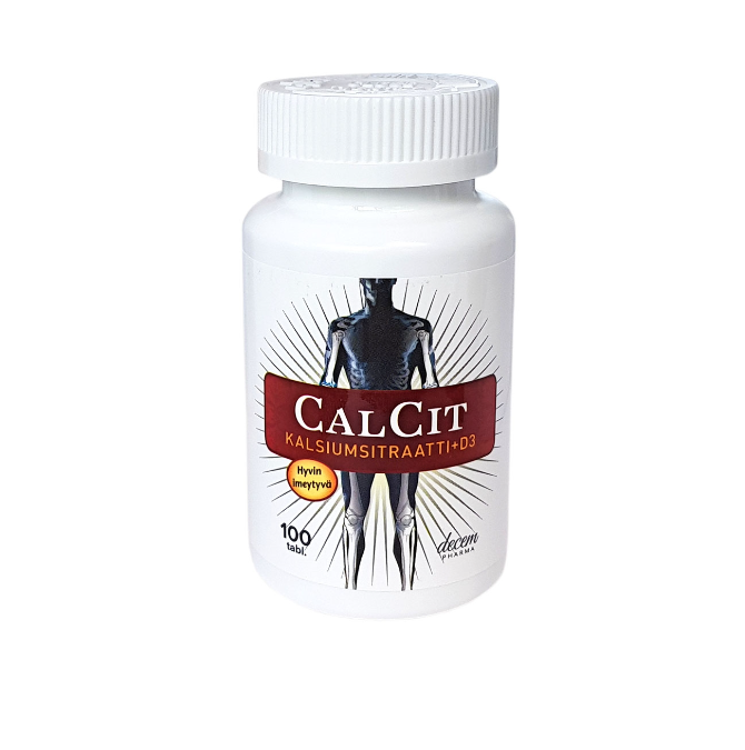 CalCit Calcium Citrate, 100 tablets