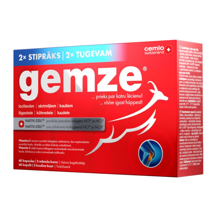 Cemio Gemze, 60 capsules
