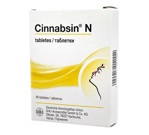 Cinnabsin N, 40 tablets