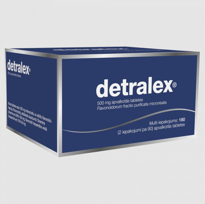 Detralex 500 mg, 180 tablets