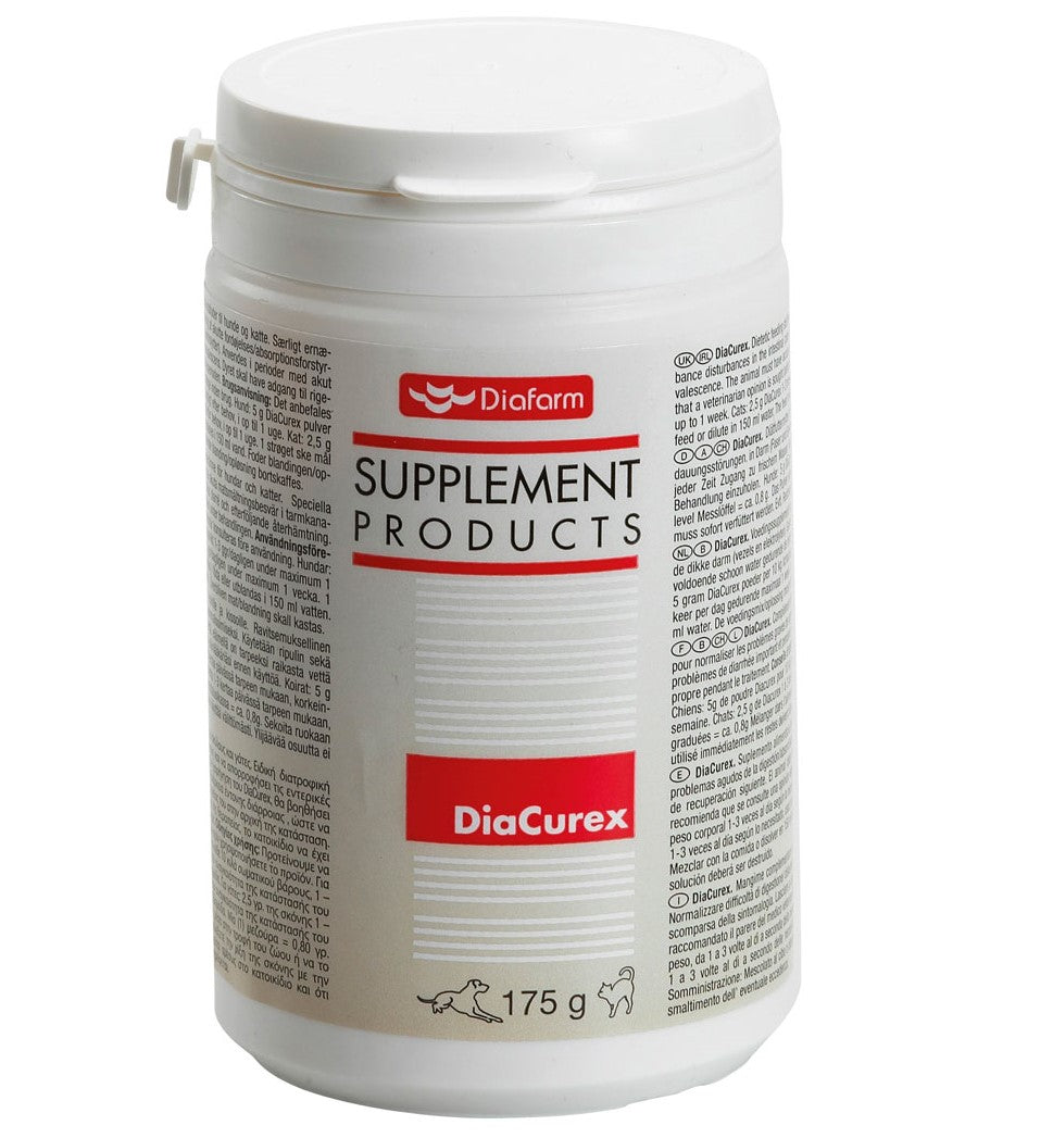 Diafarm DiaCurex Powder for Dogs and Cats, 175 g