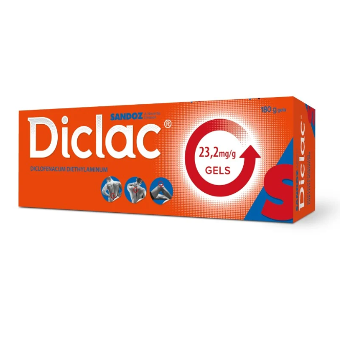 Diclac 23.2mg/g Gel, 50 g