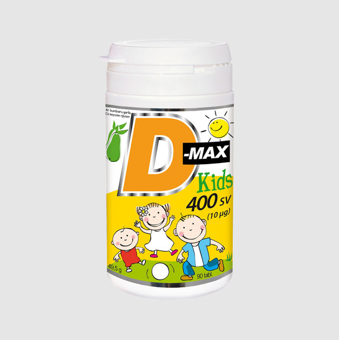 D-Max Kids Vitamins for Children 400VS, 90 tablets