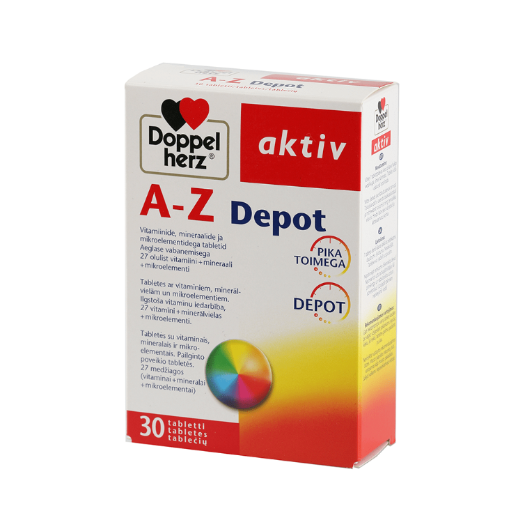 Doppelherz Aktiv A-Z Depot, 30 tablets