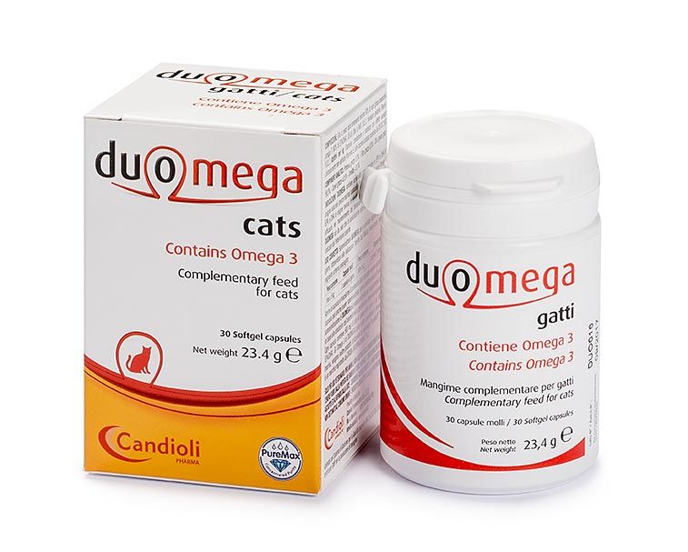 Duomega Cat - Supplement for Cats with Omega, 30 tablets