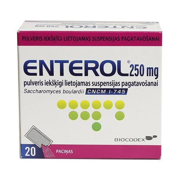 Enterol Powder 250 mg, 20 sachets