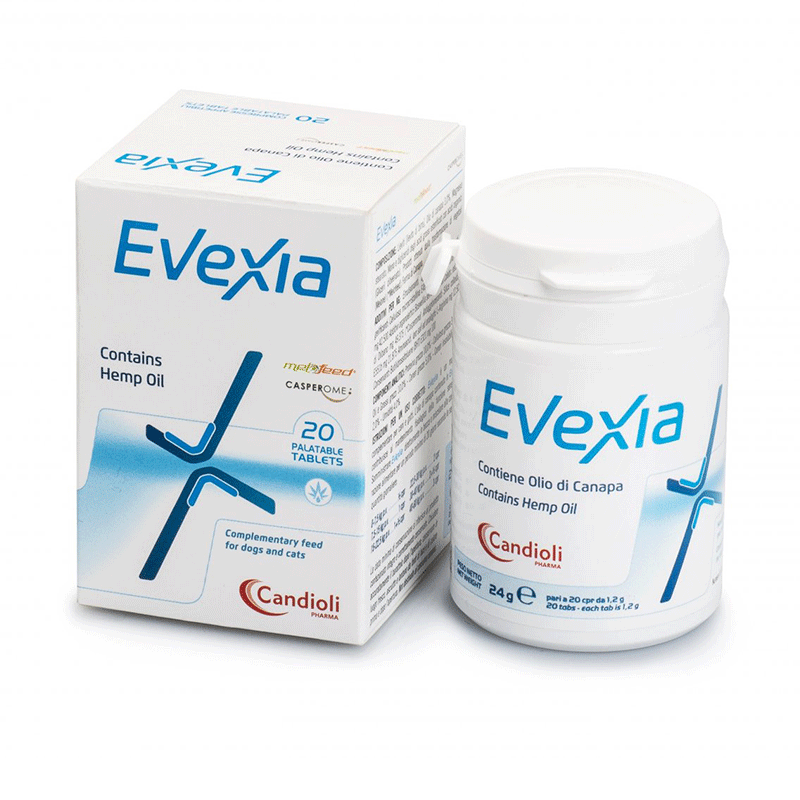 Evexia - Sensory Function Maintenance Supplement for Pets, 20 tablets