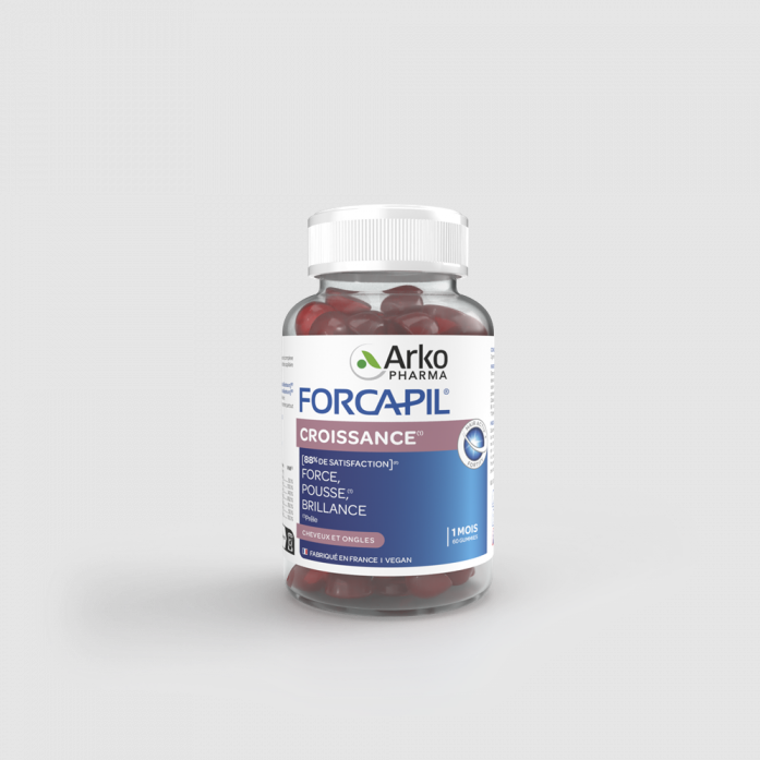 FORCAPIL CROISSANCE for Hair and Nails, 60 gummies – SupplementHills