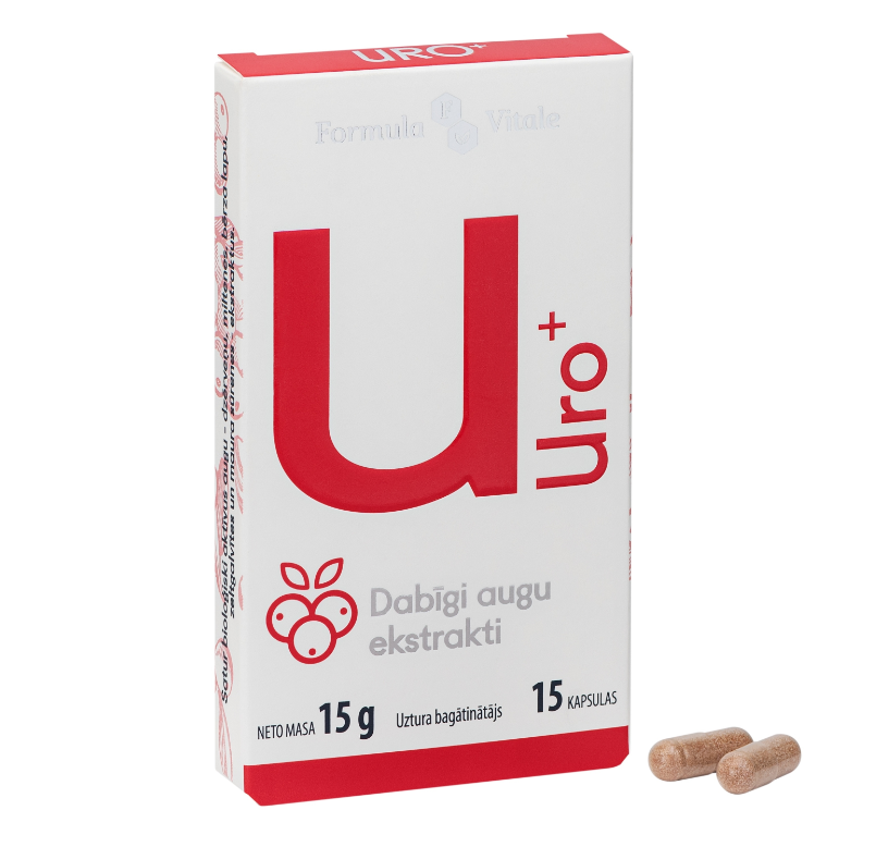 Formula Vitale Uro+, 15 capsules