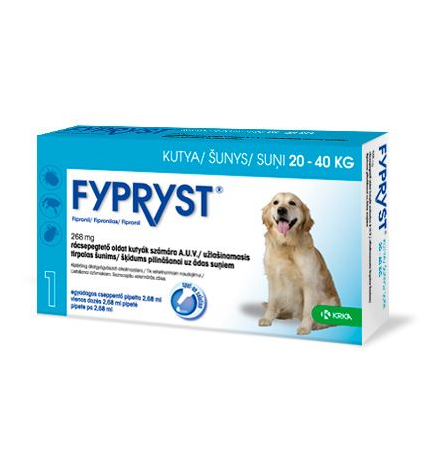 Fypryst 268mg Solution for Dogs 20-40kg