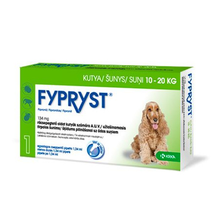 Fypryst 134mg Solution for Dogs 10-20kg