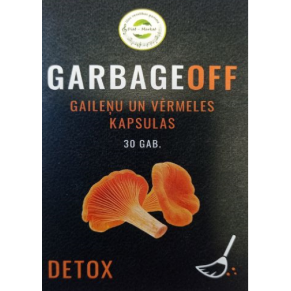 Garbageoff Chanterelles and Wormwood Capsules, 30 pcs