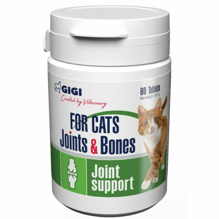 GIGI Joints & Bones for Cats, 60 tablets