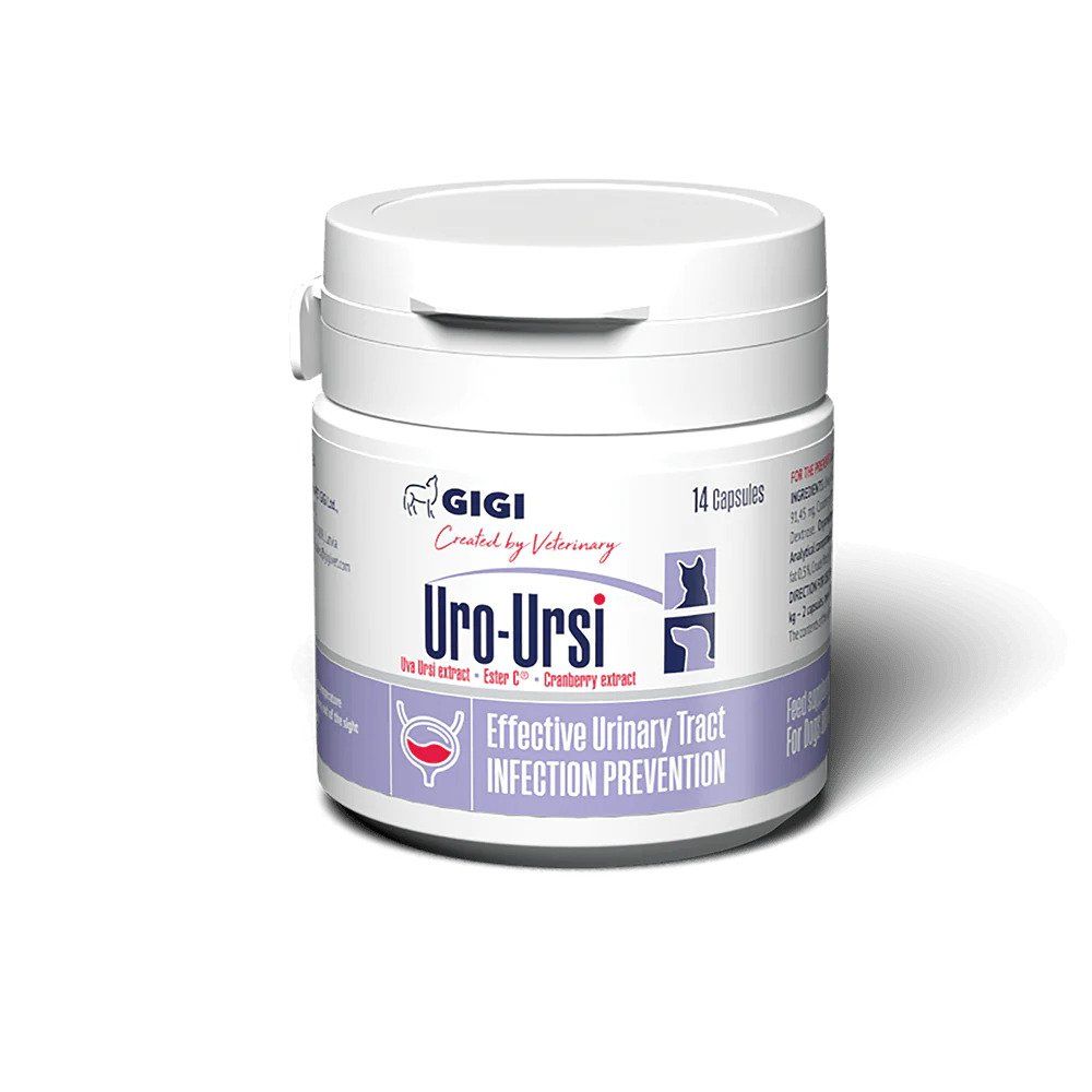 Gigi Uro - Ursi - Urinary Health Supplement for Animals, 14 capsules