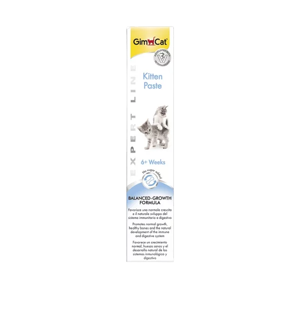 Gimcat Kitten Paste, 50 g - Supplement for Kittens from 6 weeks to 6 months of age