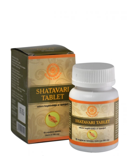 Golden Chakra Shatavari, 60 tablets