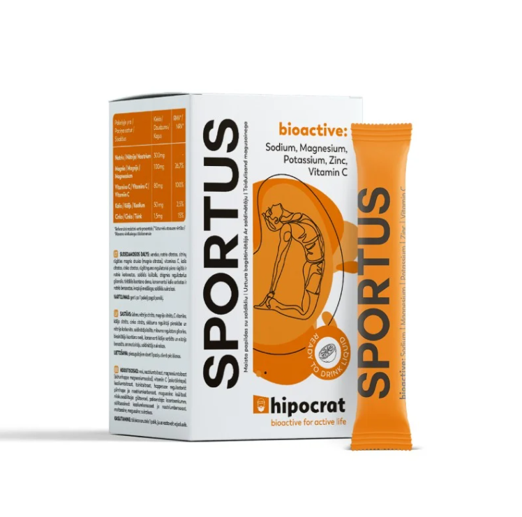 HIPOCRAT SPORTUS Gel, 14 packets