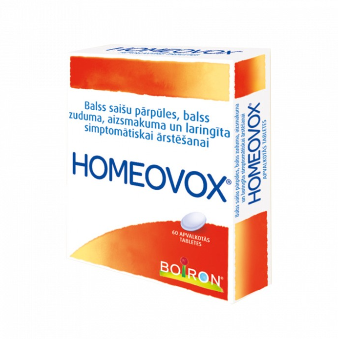 Homeovox, 60 tablets