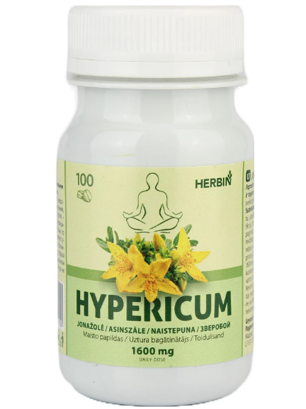 Hypericum (St. John's Wort), 100 tablets