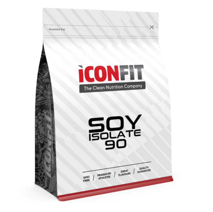 ICONFIT Soy Isolate 90 - Unflavoured (Soy protein, 90%), 800 g