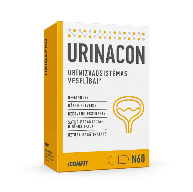Urinacon - For Bladder and Urinary Tract, 60 capsules