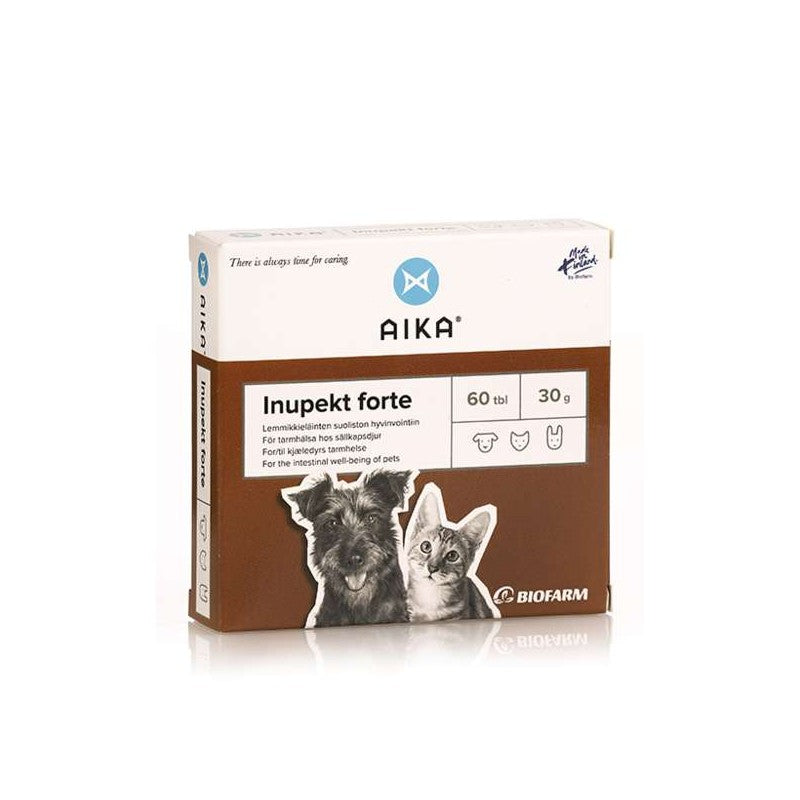 INUPEKT Forte - Digestive Health Supplement for Dogs and Cats, 60 tablets