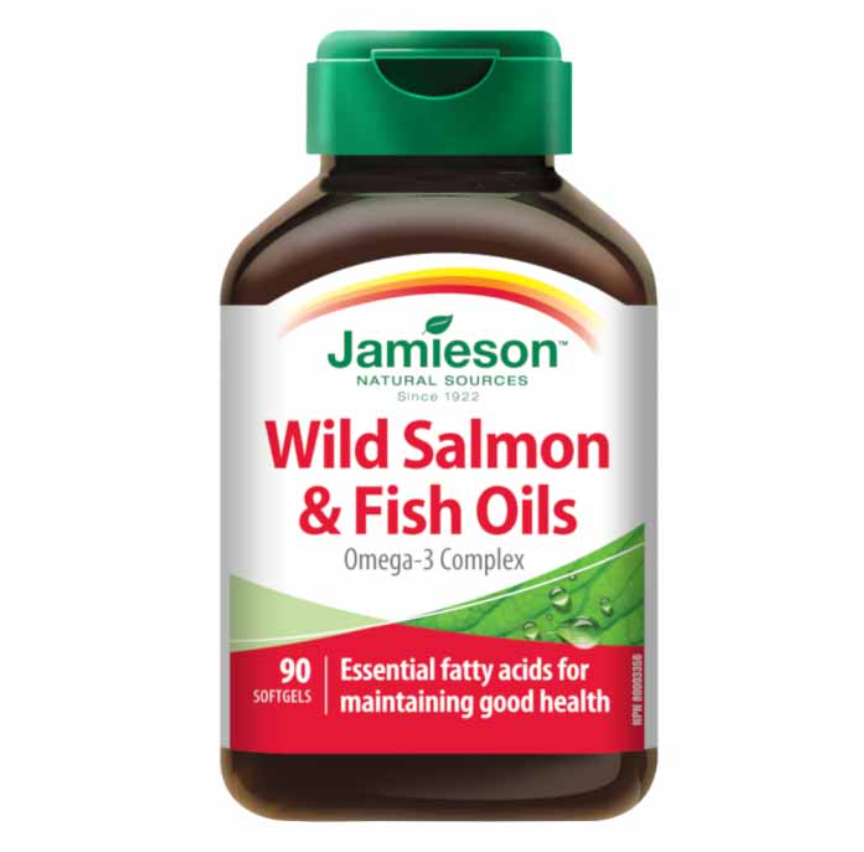 Jamieson Salmon Oil 1000mg, 90 capsules