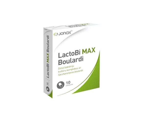 JONAX Lactobi Max Boulardi, 10 capsules