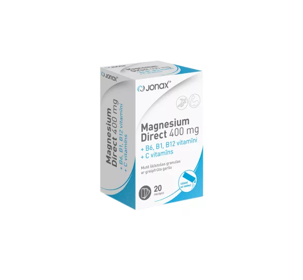 JONAX Magnesium Direct 400 mg, 20 sachets