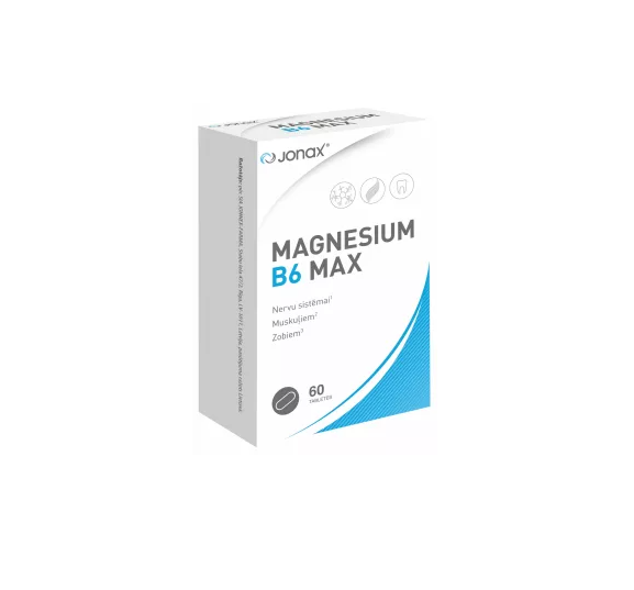 JONAX Magnesium B6 Max, 60 tablets