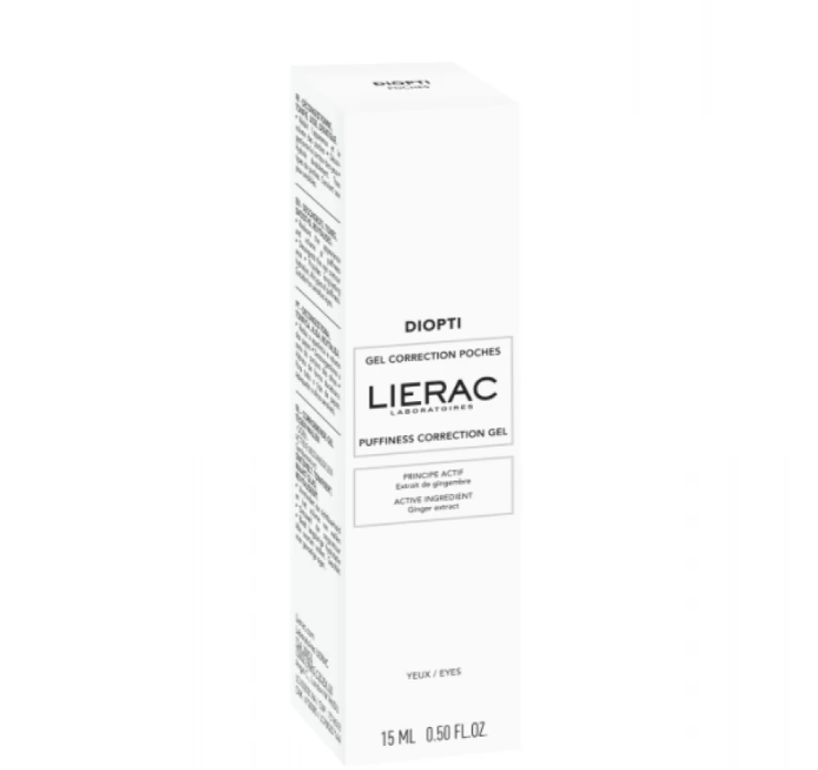 LIERAC DIOPTI Swelling-reducing Gel Eye Cream, 15 ml
