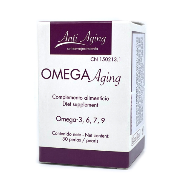 LaviGor Omega Aging with Omega 3,6,7,9 Fatty Acids, 30 capsules