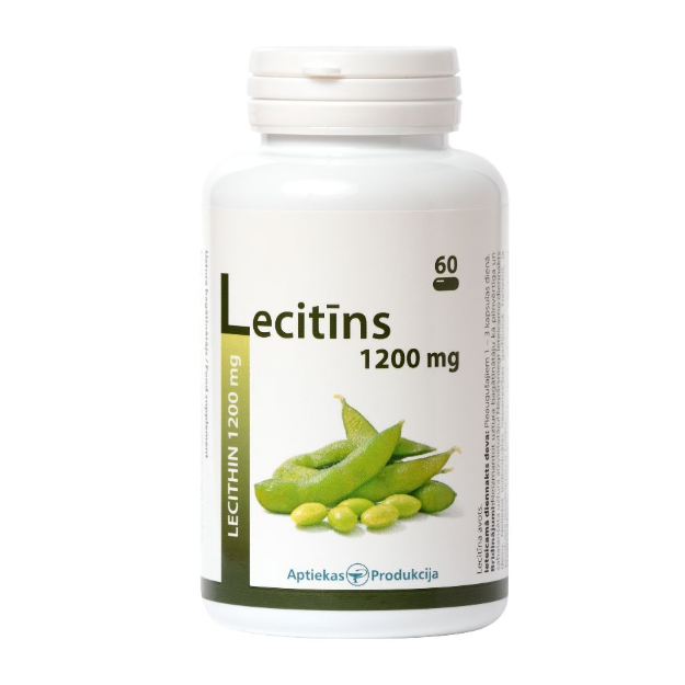 Lecithin 1200 mg, 60 capsules